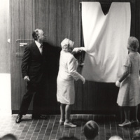 Decker Hall Dedication-June 1971-Paintings revealed of Deckers.jpg