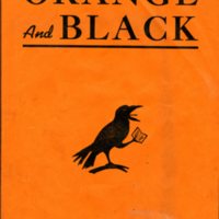 Vol 12 No 2 Orange and Black Cover