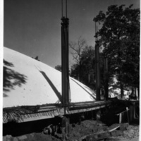 Warner Auditorium Dome Construction 2