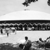 Warner Auditorium Gathering