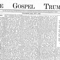 Gospel Trumpet - 1 May 1884