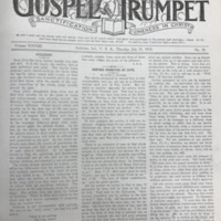 Gospel Trumpet - 31 July 1913