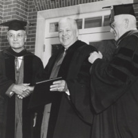 Wilson at Library Dedication